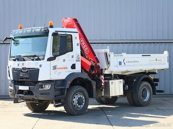 MAN TGM 18.320, 4x4, EURO 6, TŘÍSTRANNÉ SKLÁPĚNÍ, MEILLER KI - 3