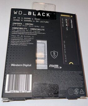 WD Black SN770 500GB SSD M.2 NVMe, záruka do 12/2027 - 3