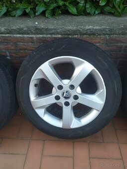 RESERVACE ALU kola 16" orig Škoda Octavia II 5x112 - 3