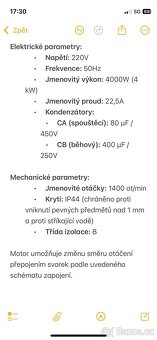 Elektromotor 4kW - 3