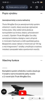 Thule příčníky wingbar Evo - 3