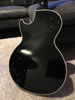 Gibson Les Paul Custom EB GH Ebony Gold Hardware 2006, ebeno - 3