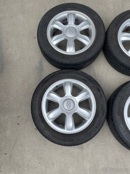 Alu kola 4x100 včetně letních pneu 195/55 R15 - 3
