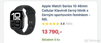 Apple Watch X cellular 46mm black - 3