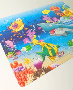Puzzle - Podmořský set - 70 dílků - 3