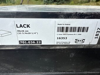 Ikea policka cerna 5 ks - 3