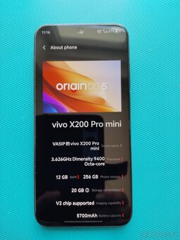Vivo x200 pro mini 12/256 - 3