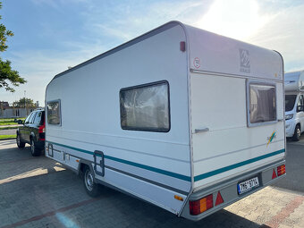 Karavan Knaus Sunshine 495-Palandy, plynový bojler,pojezd - 3