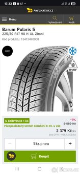 D11PZ 205/50 R17 pneu zimní Barum Polaris 5 - 3