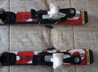Dětské lyže ATOMIC Race 7, délka 80 cm, hezký stav - 3