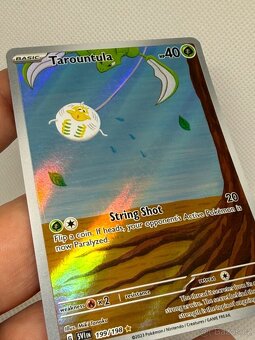 Pokémon karta Tarountula 199/198 – EX – ORIGINÁL - 3