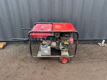 Benzíná elektrocentrála s el. startováním, skladem - 3