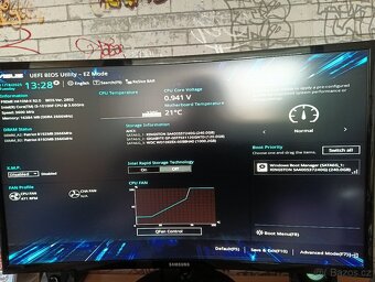 PC komponenty, základní deska, procesor, chladič. - 3