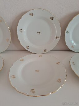 Staré dezertní talíře - Horní Slavkov - 3