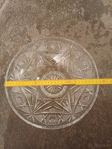 Mísa z broušeného skla - 3