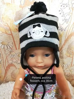 Kojenecká čepička nová mix - 3