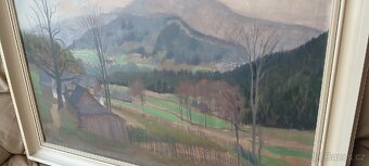 Jan Hrnčárek - Beskydy olej na plátně - 3