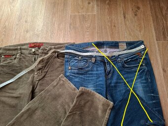 Dámské manžestráky, vel.cca42 - 3