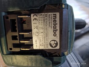 Profi Aku šroubovák Metabo BS18 a 2 baterky - 3