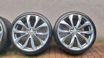 AUDI A6 C7 sada krásných disků R20 8,5Jx20H2 ET45 letní PNEU - 3