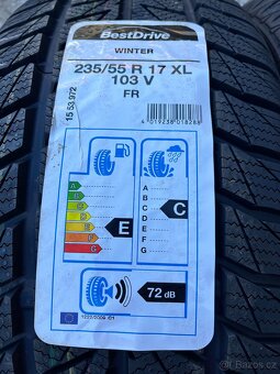 2x 235/55R17 103V XL, BESTDRIVE WINTER, ZIMNÍ, NOVÉ - 3