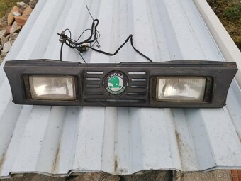 Škoda Favorit - masky s přídavnými světly - 3