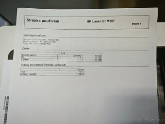 ㊆ HP m507dn + toner na 14500 stran Super stav - 3