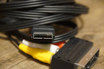 Propojovací RCA AV kabel pro sony Playstation  PS1, PS2, PS3 - 3