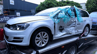 Vůz na náhradní díly VW Golf 7 kombi 2015 CLHA QRK LC9A - 3