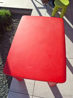 Stůl a židle Mammut IKEA - 3