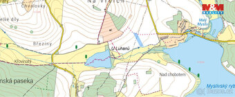 Prodej pole, 7612 m², Myslív - 3