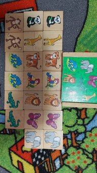 Dřevěné zvířátkové pexeso - 3