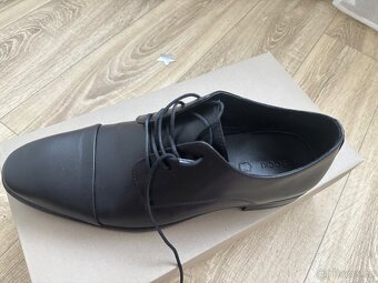 Panské kožené polobotky Lasocki - 3