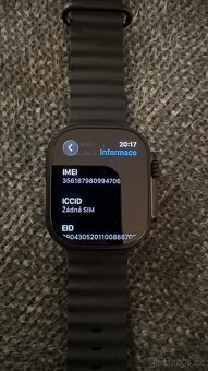 Apple Watch Ultra 3 Černý titan - 3