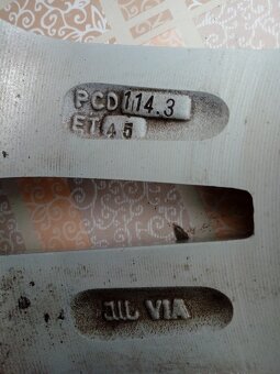 prodám 4 alu disky 6,5JX-16 H2 - ET 45 Renault, DACIA - 3