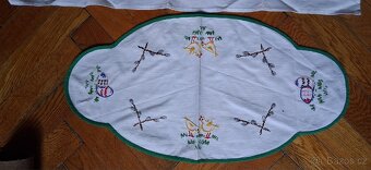 Velikonoční staré ubrusy - 3