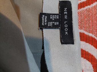 Jarní basic šedá sukně. - 3