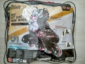 Kolečkové brusle Crivit vel. 32-36 - 3