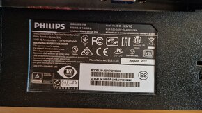 Full HD monitor Philips 223V7Q  21,5" - 3