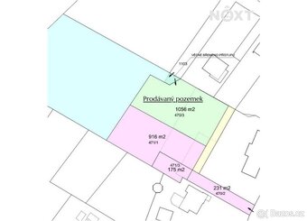 Prodej pozemek Bydlení, 1056㎡ - 3