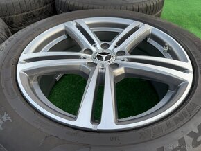 Originál alu kola Mercedes GLC 5x112 R18 zima pire - 3