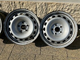Originální pevné plechové disky + poklice AUDI R16 A8 - 3