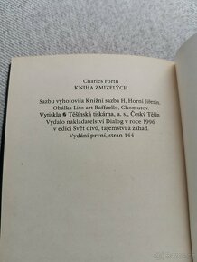 Kniha zmizelých - Charles Forth - 3