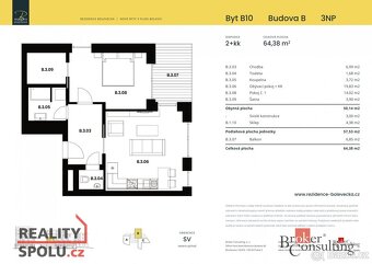 Pronájem, byty/2+kk, 61 m2, Bolevecká 1710/25, Severní Předm - 3