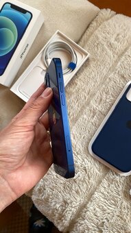 Prodám modrý iPhone 12 mini 128GB top stav - 3