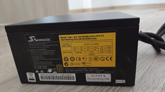 Zdroj 620W 80+ Bronze: Seasonic M12II-620 - 3