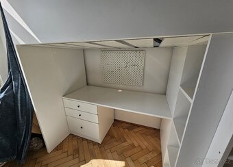 Patrová postel Ikea SMÅSTAD bílá - 3