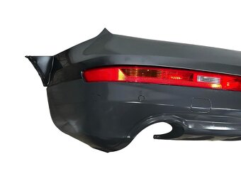 Zadní nárazník šedá metalíza LZ7S Audi Q7 4L FL r.v. 2011 - 3