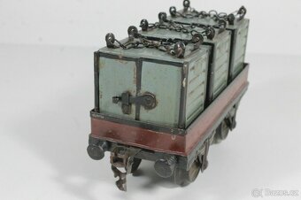 Vzácný námořní zavazadlový vůz Märklin rozchod 1 1898 - 3