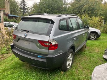 BMW X3 E83 r.v. 2005 díly, komplet plechy, zadní podvozek - 3